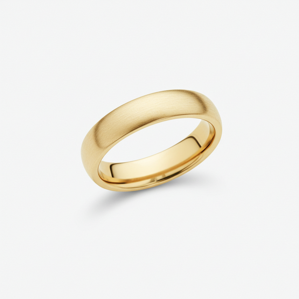 10K Plain Gold Men’s Band