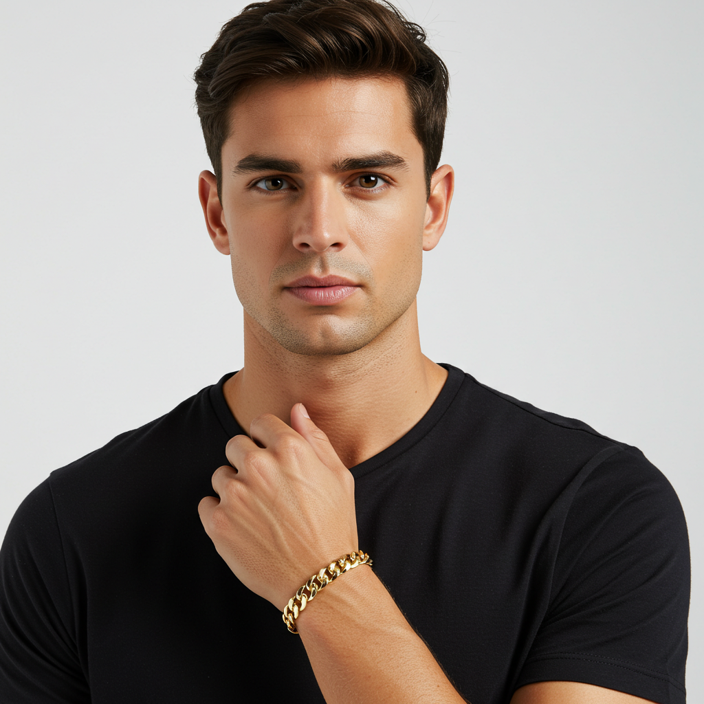 14K gold Miami Cuban Bracelet