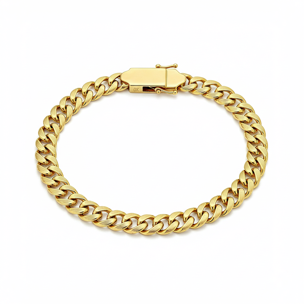 14K gold Miami Cuban Bracelet