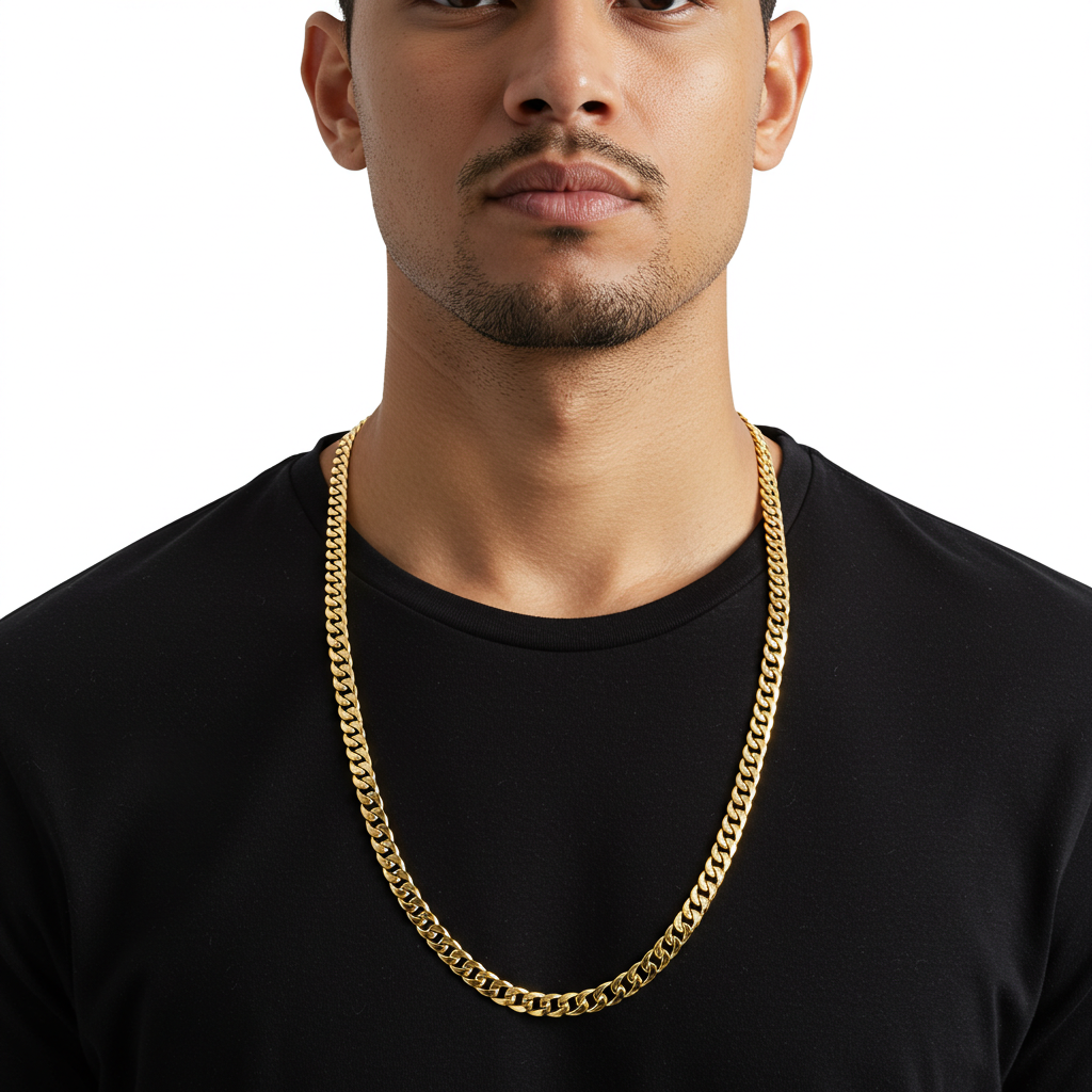 10K gold Miami Cuban Link Chain