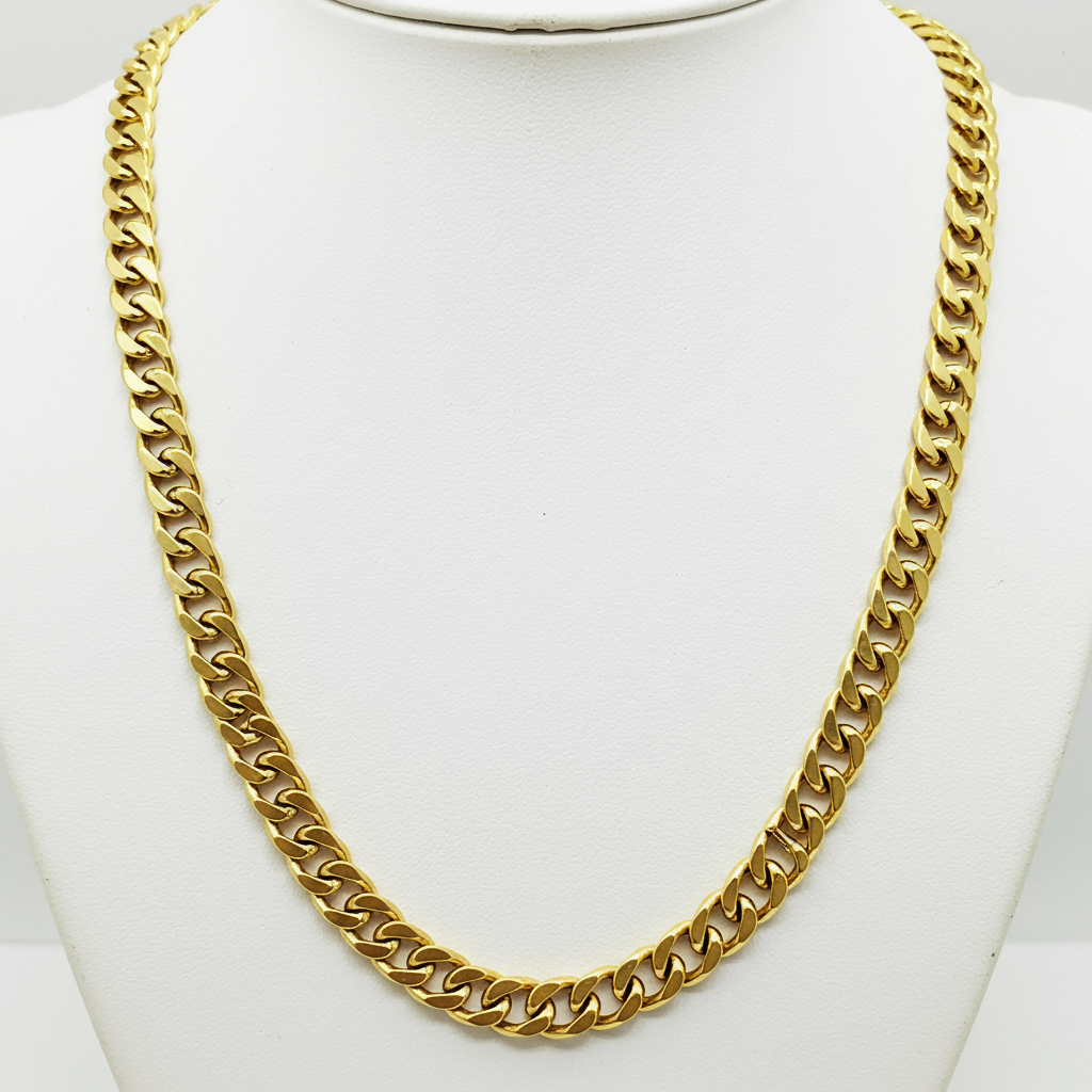 14K gold Miami Cuban Link Chain