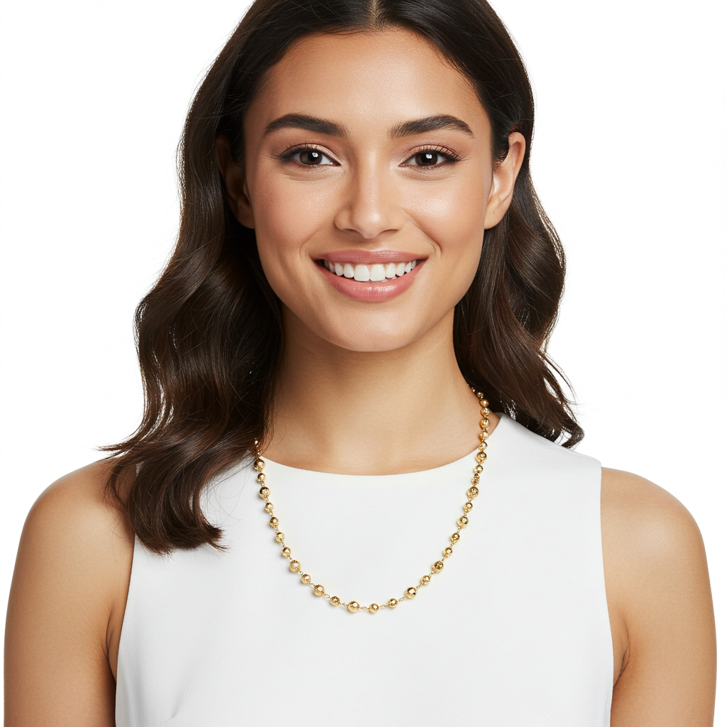 10K gold Mooncut Chain