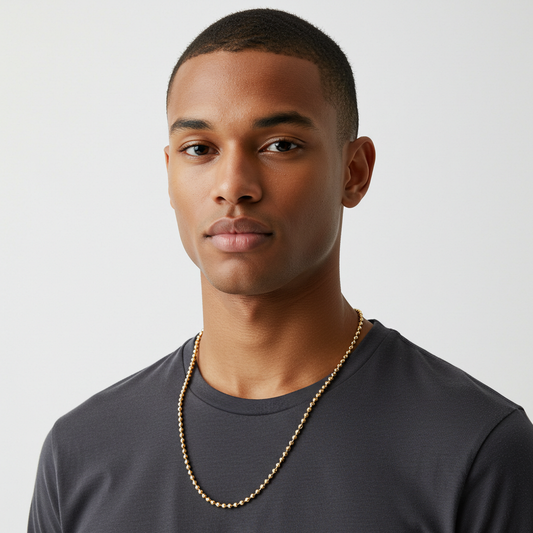 10K gold Mooncut Chain