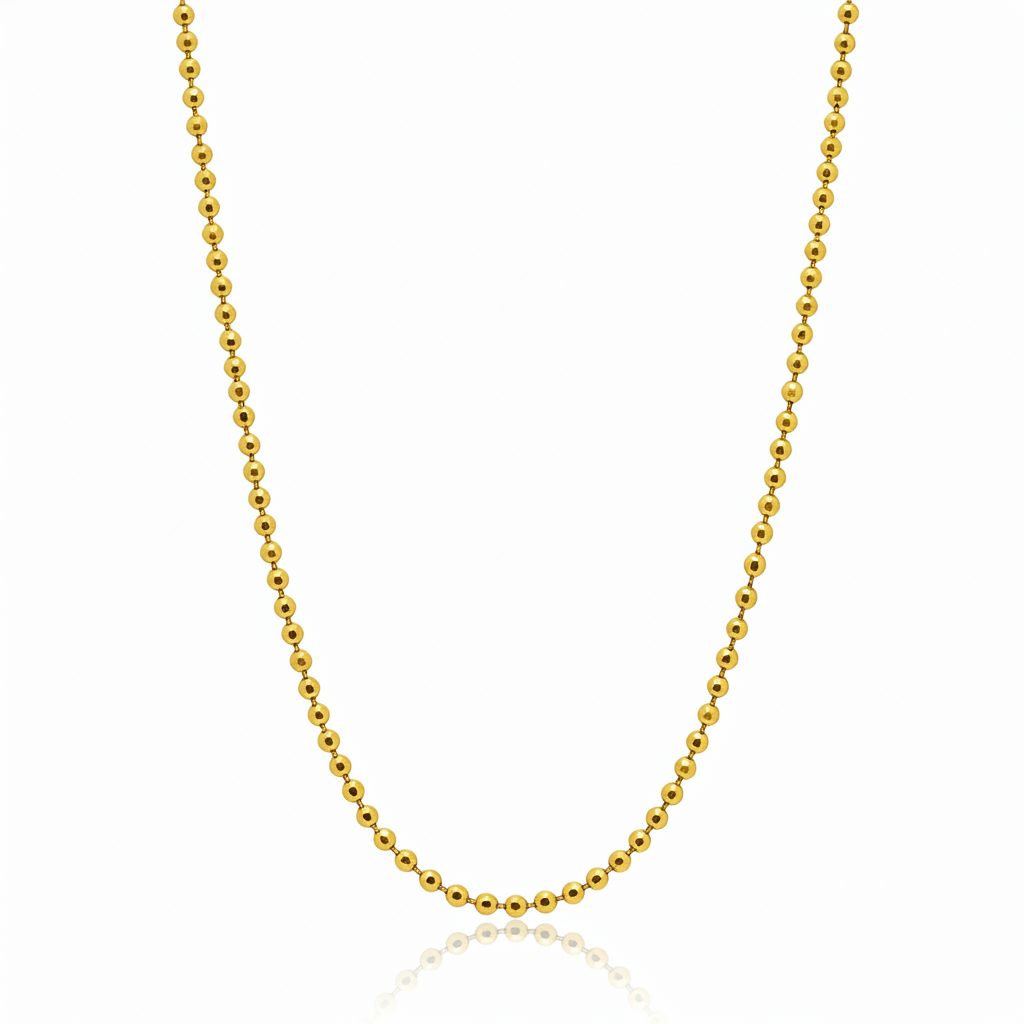 14K gold Mooncut Chain