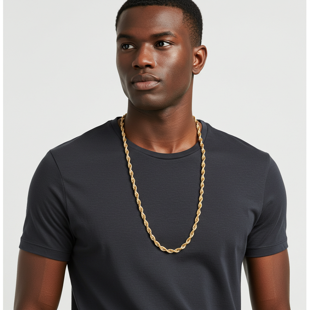 14K gold Rope Chain