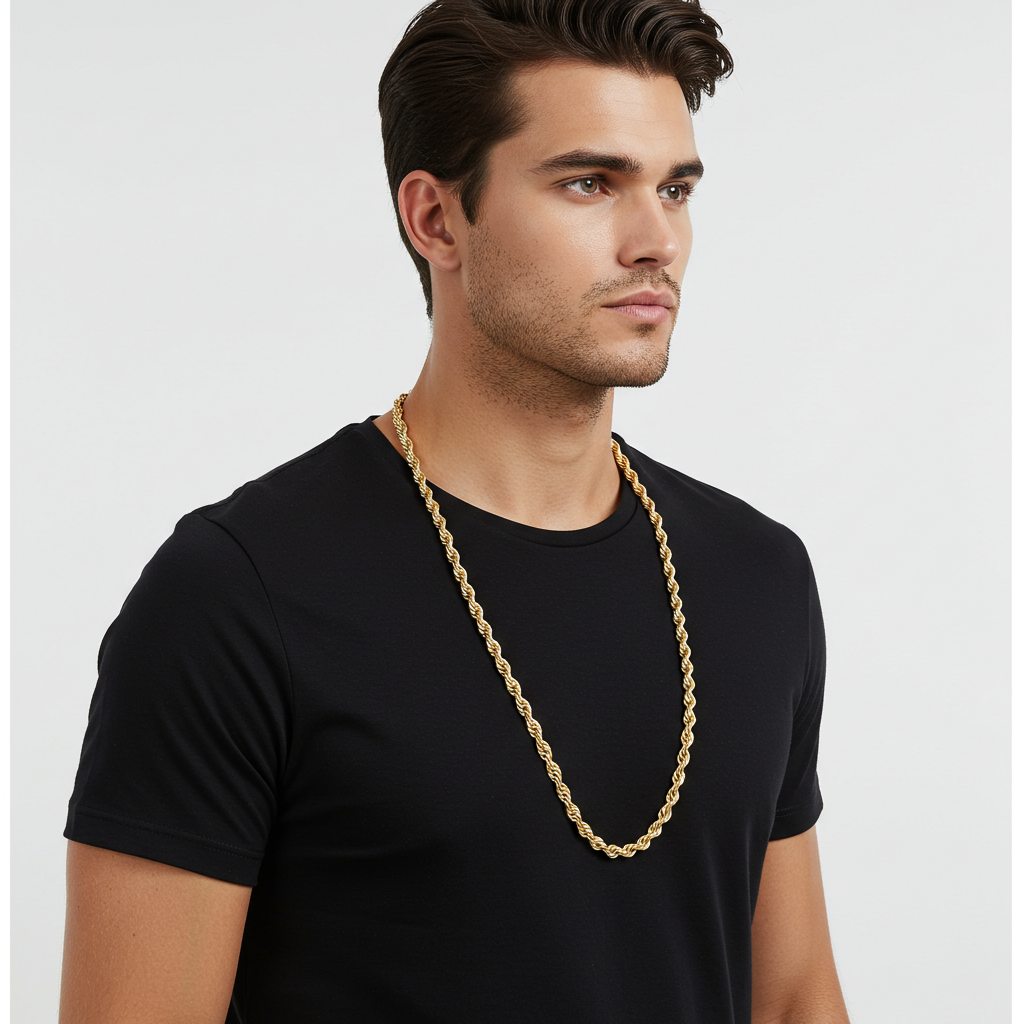14K gold Rope Chain