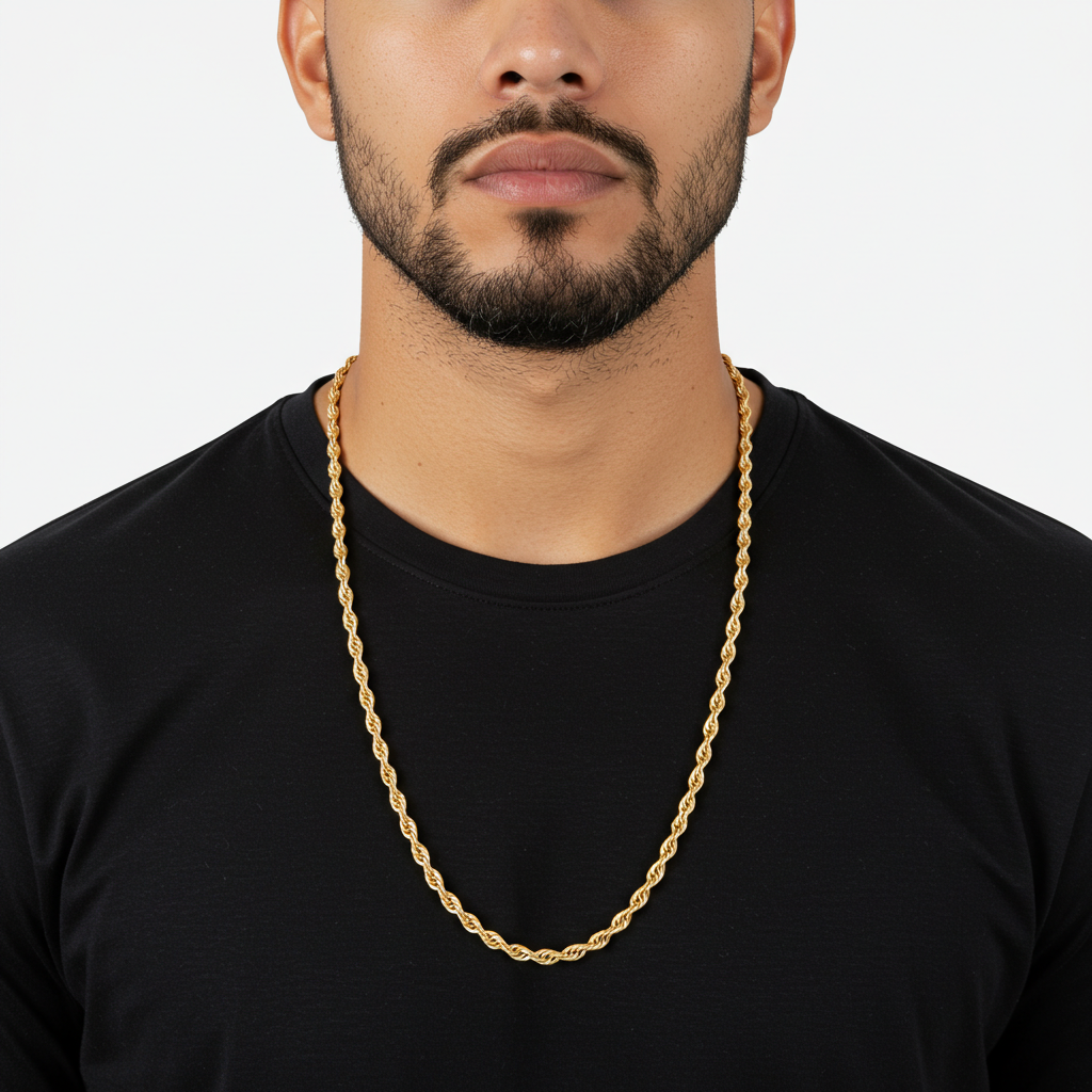 14K gold Rope Chain