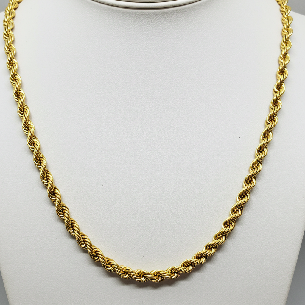 14K gold Rope Chain