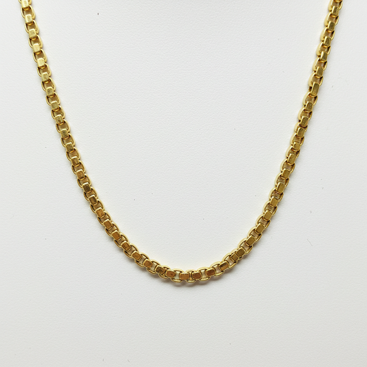 10K gold Box Link Chain