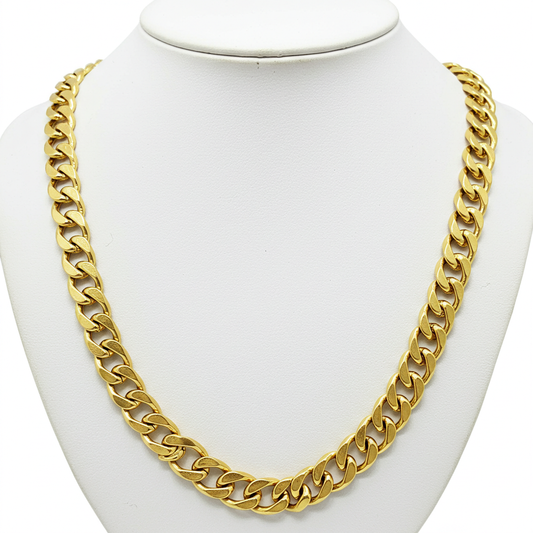 14K gold Miami Cuban Link Chain