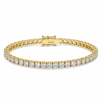 10K Gold Tennis Bracelet
